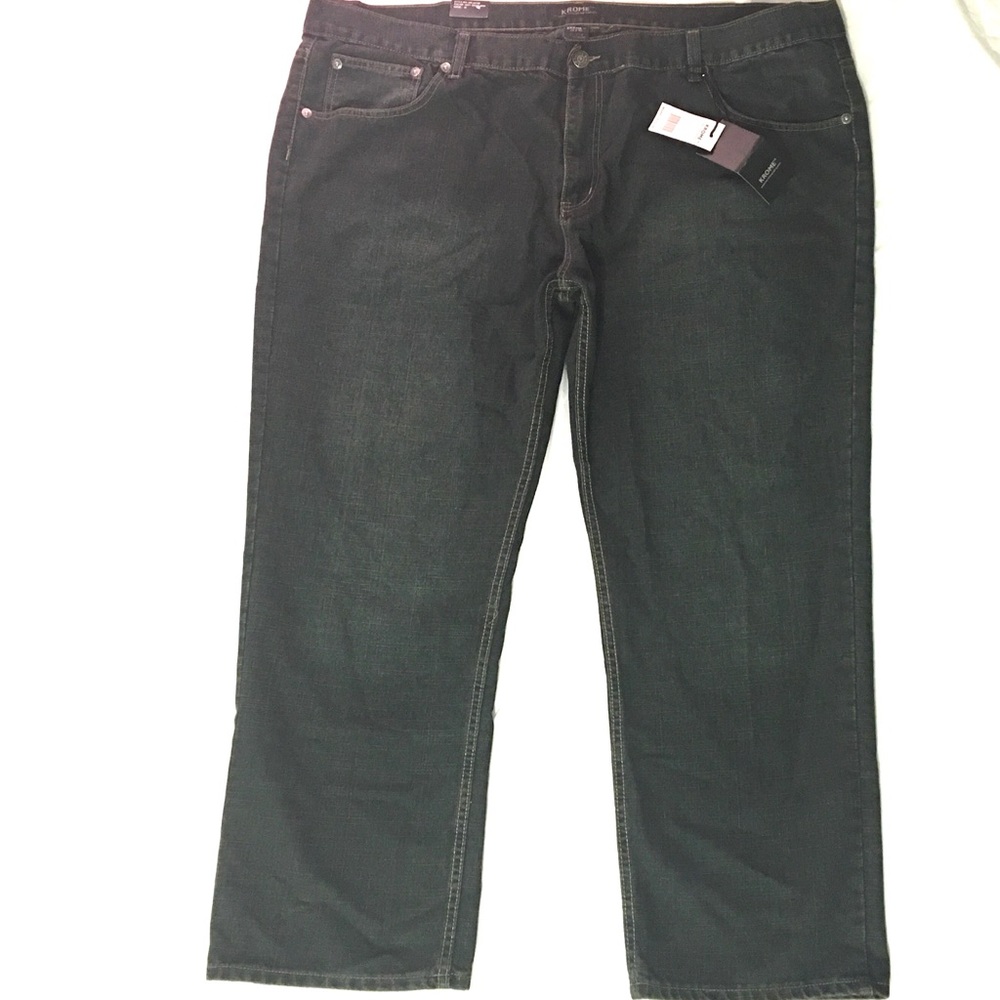 Krome Dirty Vintage Wash Jeans Mens size 50 x 32 New With Tags